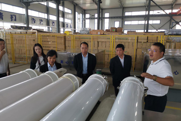 陜西航天建設集團有限公司總經理、黨委副書記謝明娟率隊赴遼寧一諾環(huán)保產業(yè)集團開展考察調研工作 陜西航天建設集團有限公司總經理、黨委副書記謝明娟率隊赴遼寧一諾環(huán)保產業(yè)集團開展考察調研工作